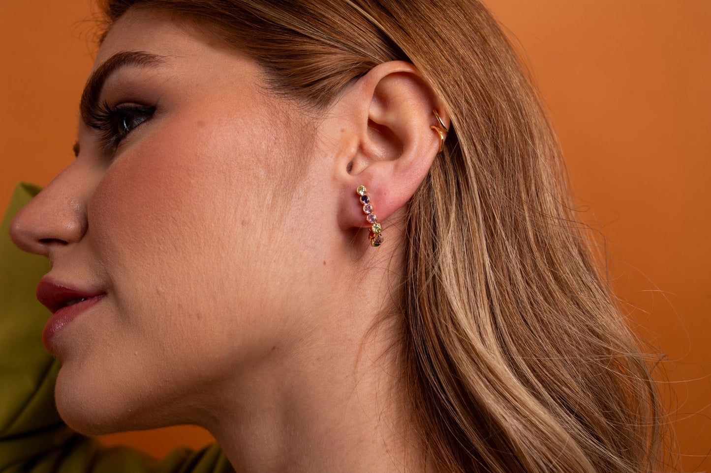 Small Colorful Cici Earring