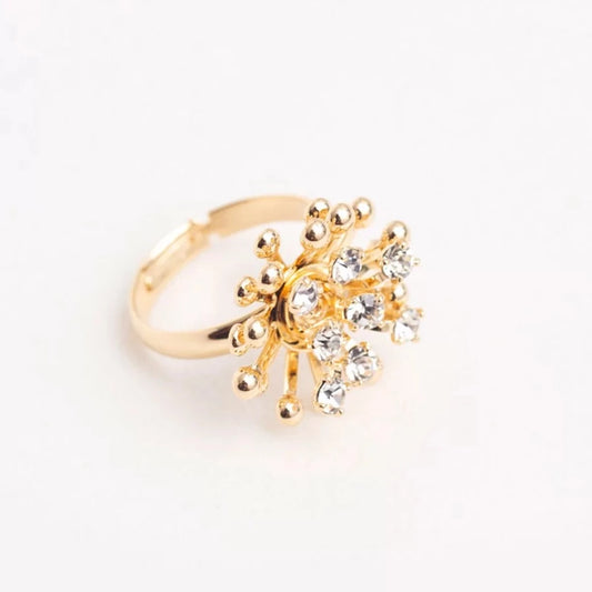 Calm Rings Gold Plating