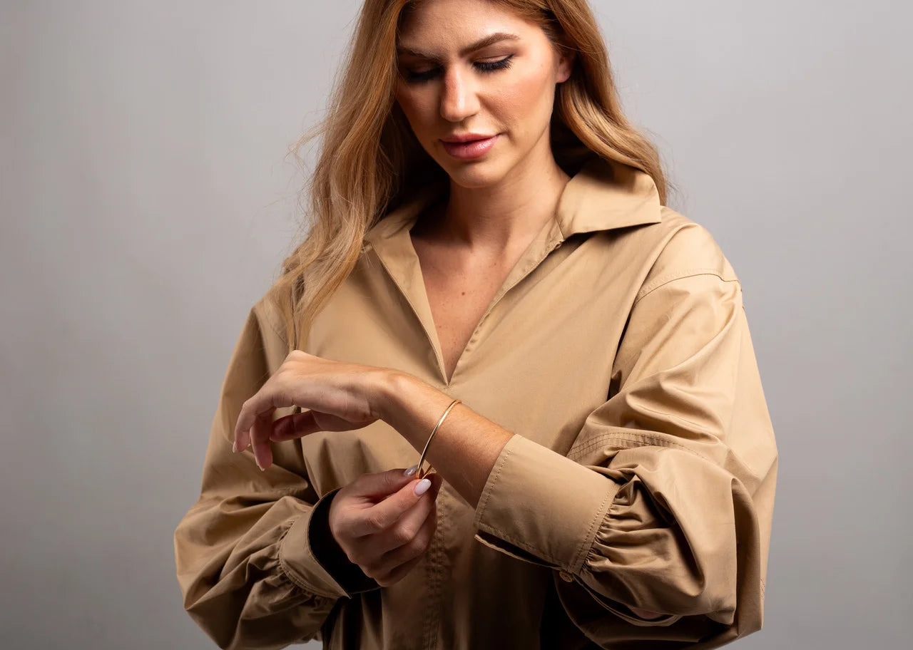 Olimpia Gold Plated Bracelet