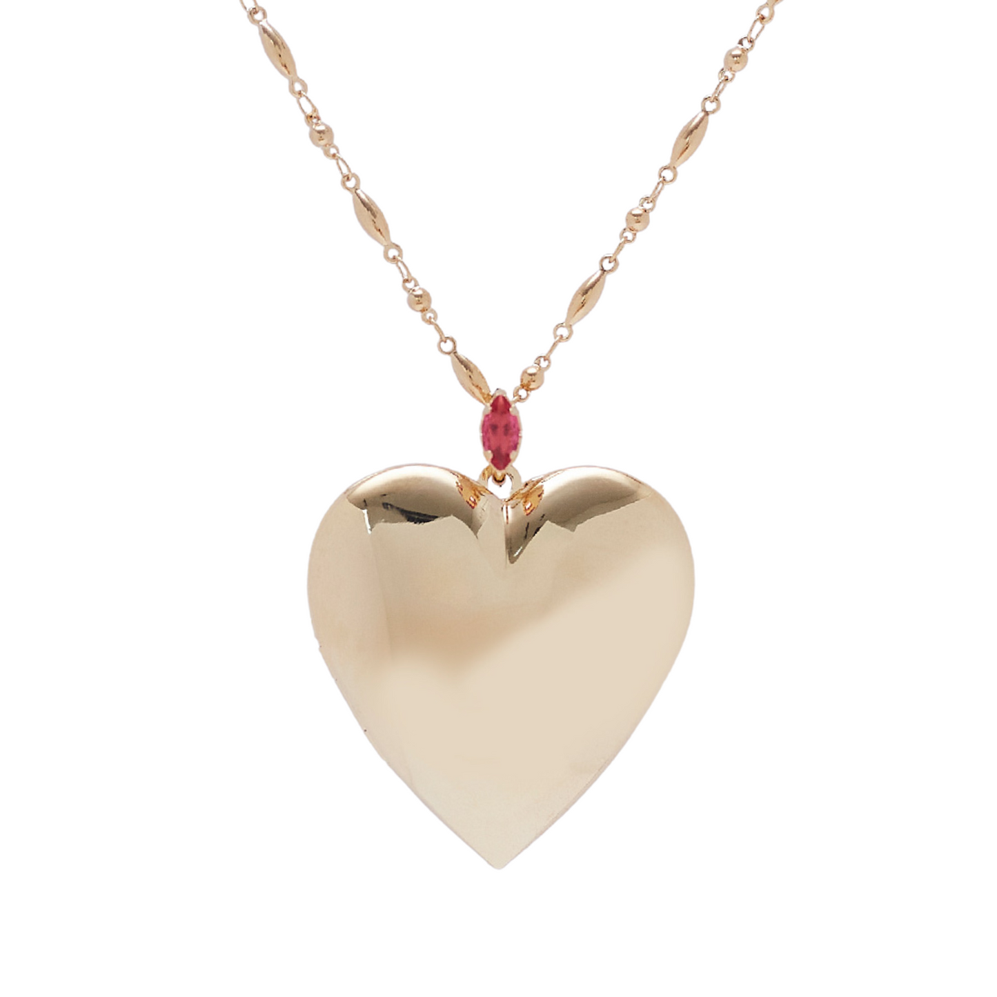 Bello Locket Necklace Gold Plated