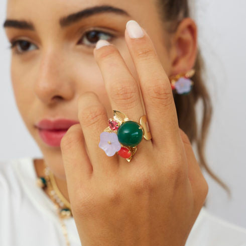 Garden Ring Gold Plated