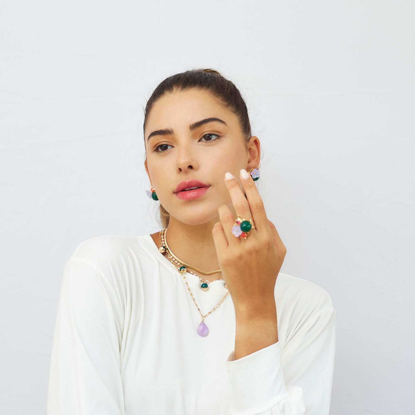 Garden Ring Gold Plated