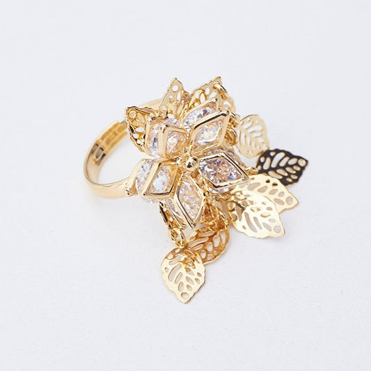 Arbustus Ring Gold Plated