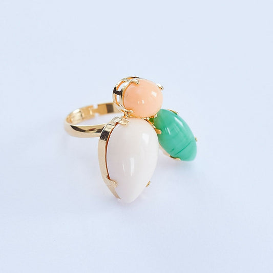 Spring Rings Gold Plated