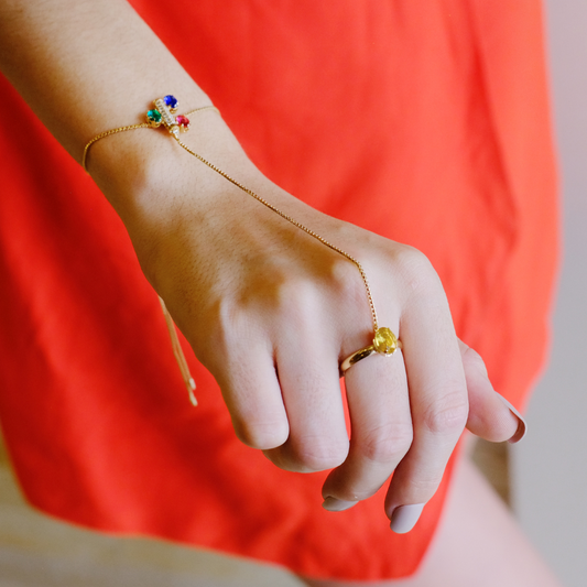 Kim Bracelet/Ring Gold Plated
