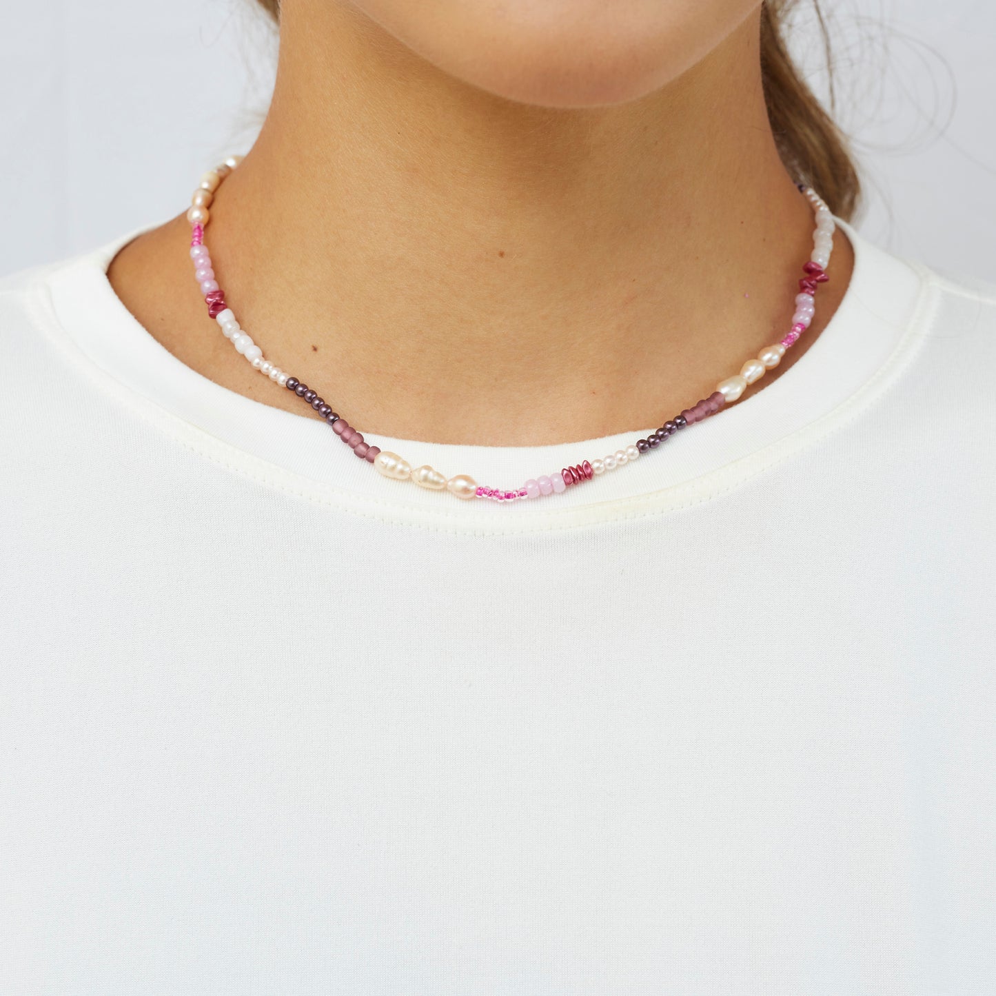 Maví Pearls Necklace Gold Plated