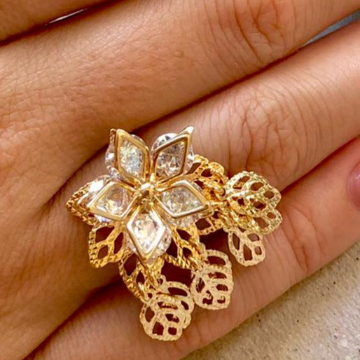 Arbustus Ring Gold Plated