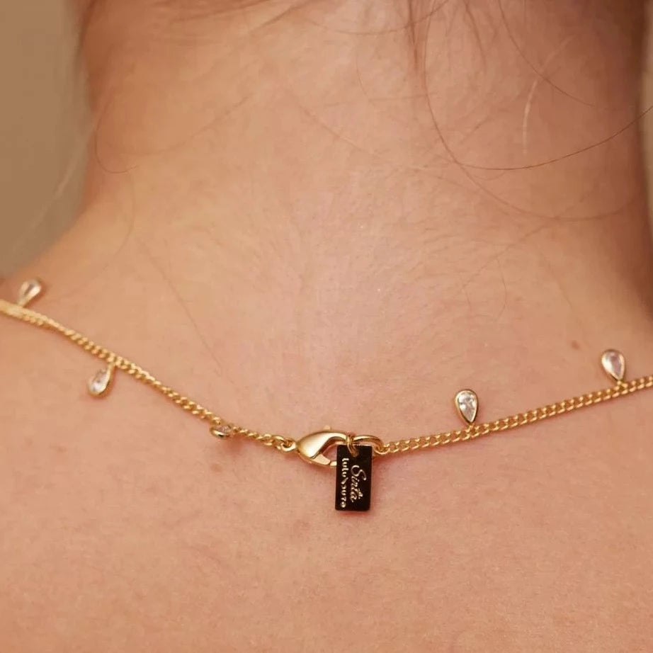 Rain Choker Gold Plated