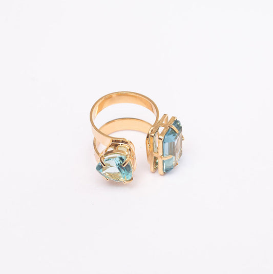 Aurora Ring – Blue Crystal