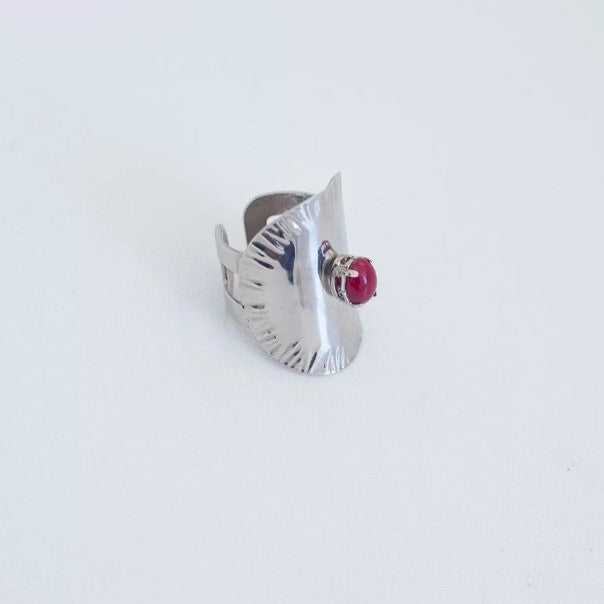 CHERRY RING DISC BURGUNDY RESIN