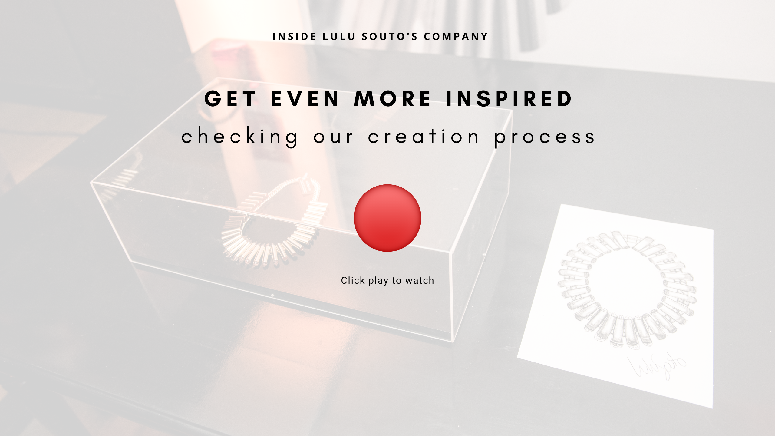 Load video: Watch this inspiring video of the entire jewelry-making process of the Lulu Souto company.