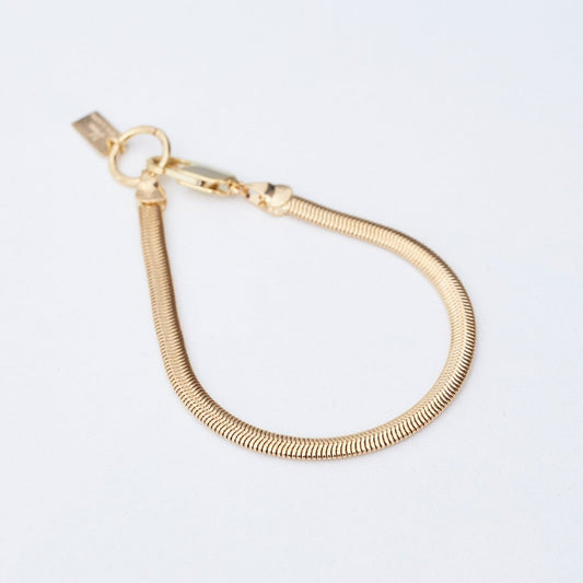 Snake Chain Bracelet Gold Plated