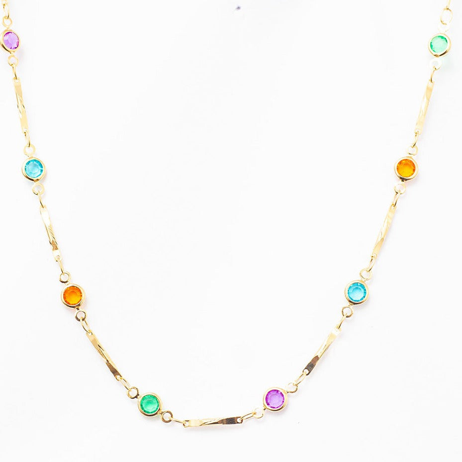 Trendy Coloured Necklace