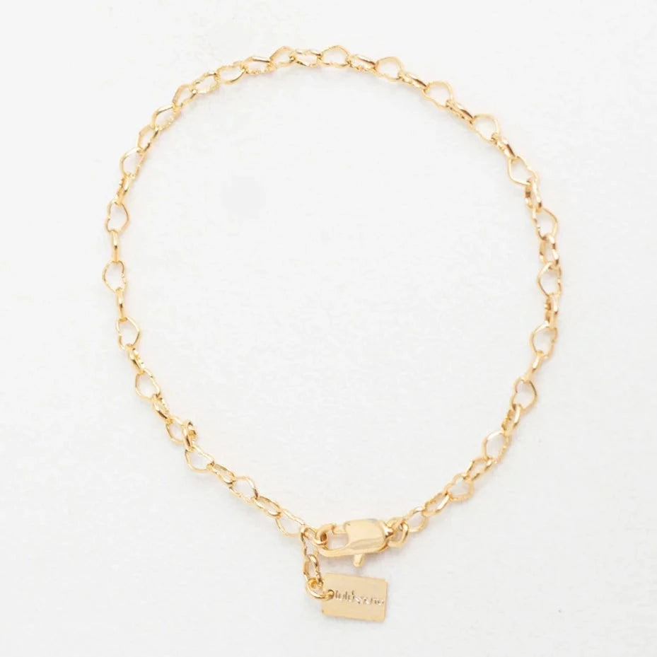 Mimo Heart Gold Plating Bracelet